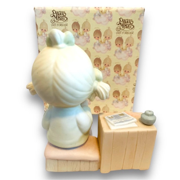 1983 Jonathan & David Figurine Join In On The Blessings Precious Moments - Picture 6 of 9